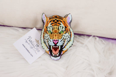 Tiger Head Claw Clip