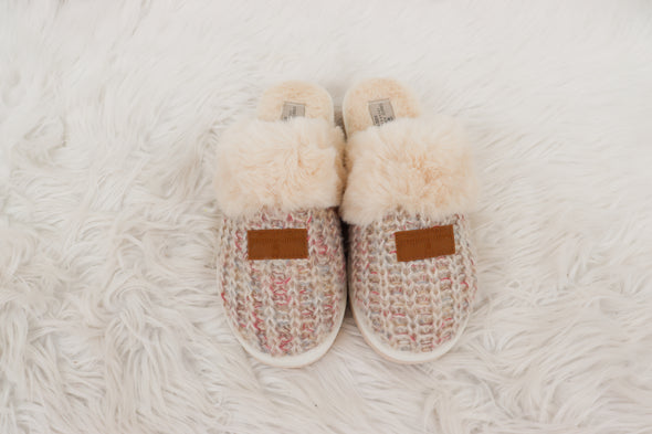 Cozy Felt Slippers In 3 Colors