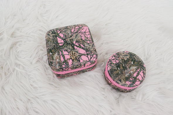 Circular Pill Travel Case In 4 Options