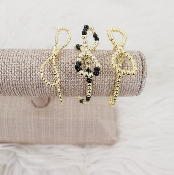 The Clara Bow Beaded Bracelets In 4 Options