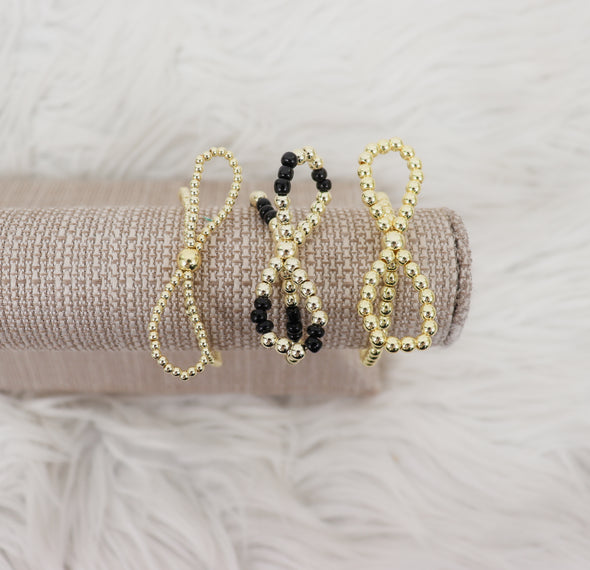 The Clara Bow Beaded Bracelets In 4 Options