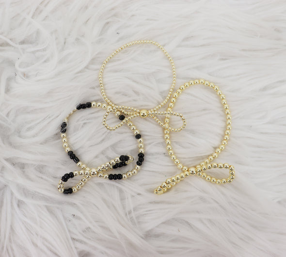 The Clara Bow Beaded Bracelets In 4 Options