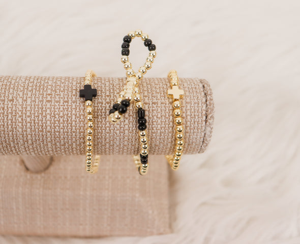 The Clara Bow Beaded Bracelets In 4 Options