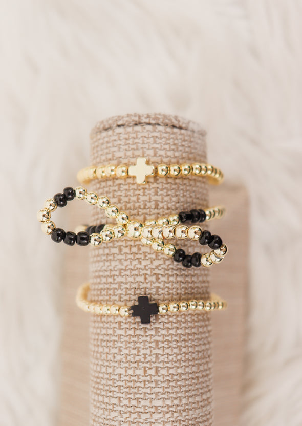 The Clara Bow Beaded Bracelets In 4 Options