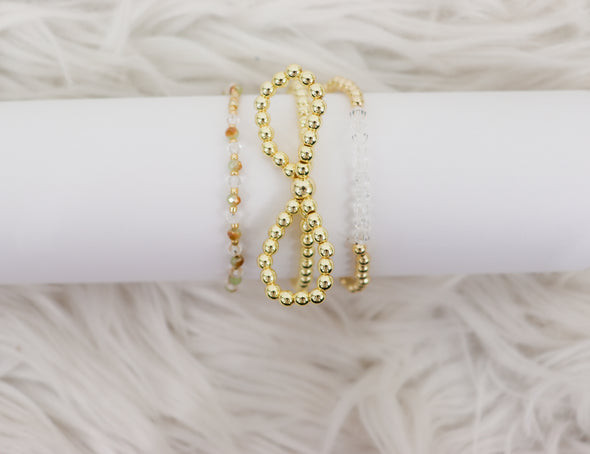 The Clara Bow Beaded Bracelets In 4 Options