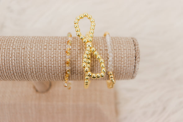 The Clara Bow Beaded Bracelets In 4 Options