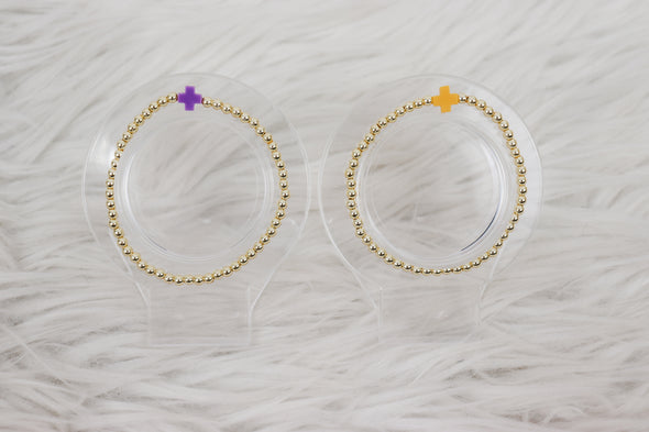 The Kyla Gold Beaded Bracelets in 4 Options