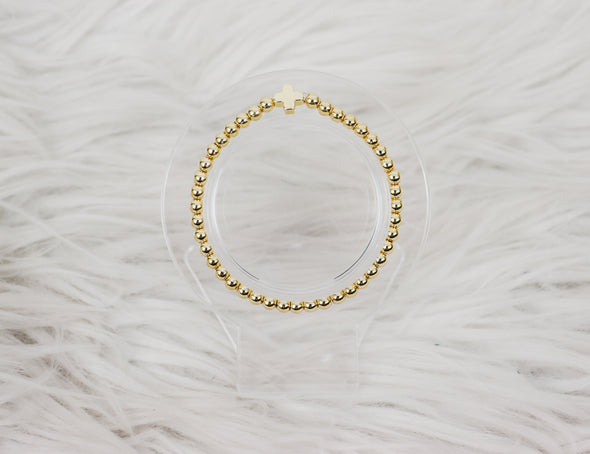 The Kyla Gold Beaded Bracelets in 4 Options