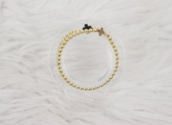 The Kyla Gold Beaded Bracelets in 4 Options