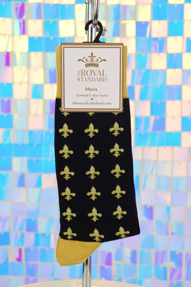 Men's Fleur De Lis Socks