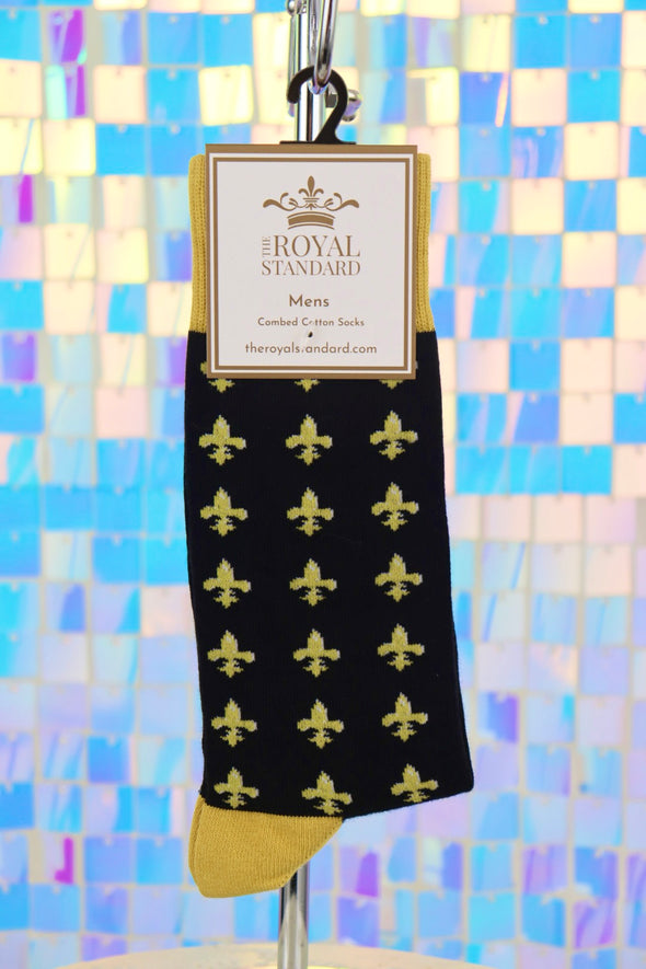 Men's Fleur De Lis Socks