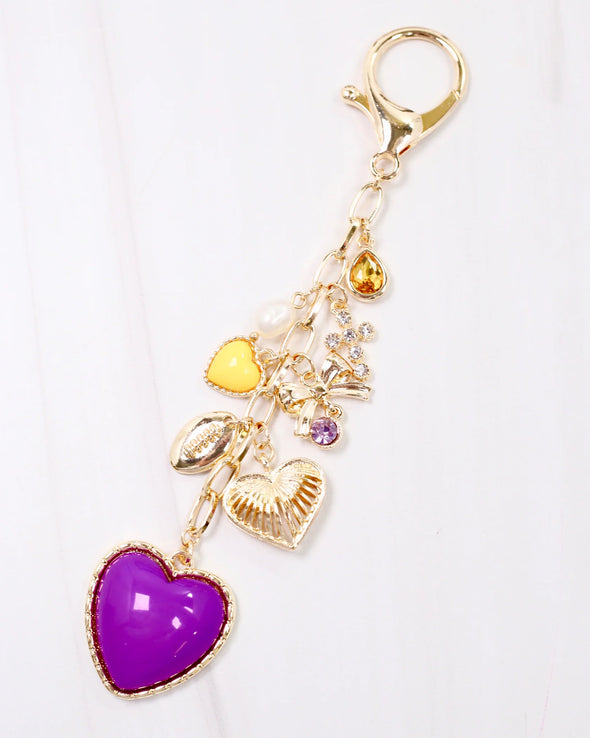 Sutton Game Day Bag Charms in 3 Colors