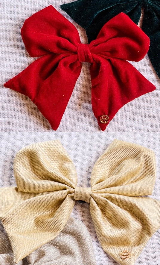 Magnetic Bow For Cake Stand or Wreath Board  in 2 Colors