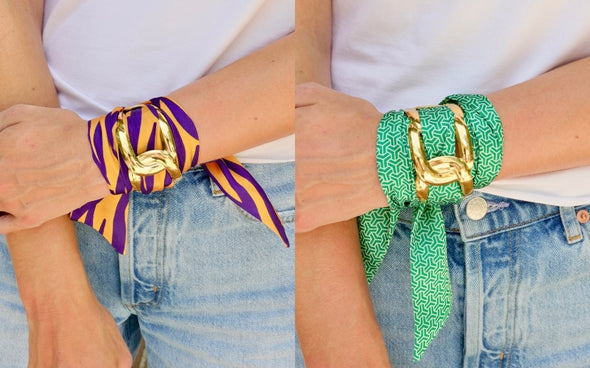 Serafina Game Day Scarf Bracelet in 2 Options