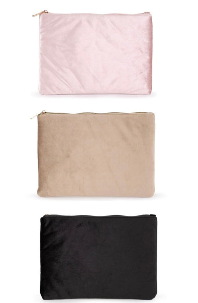 Kenlee Cosmetic Pouch in 3 Colors
