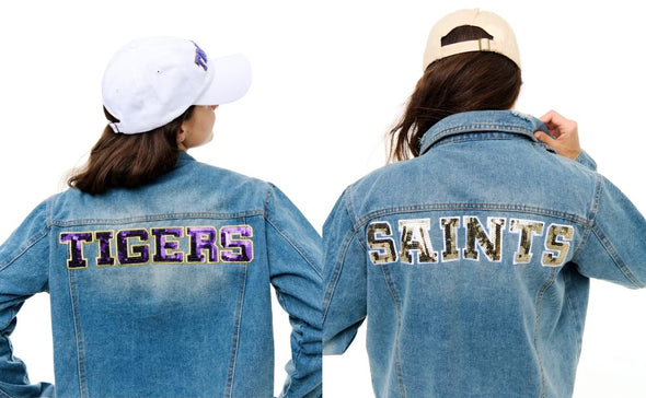 Game Day Denim Jacket in 2 Options