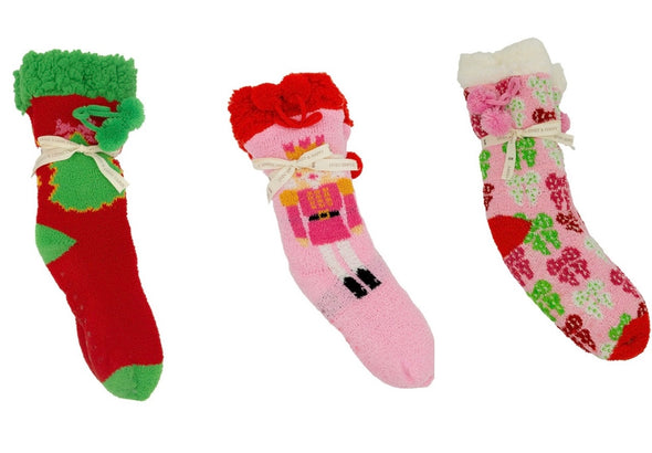 Holiday Themed Camper Socks in 3 Options
