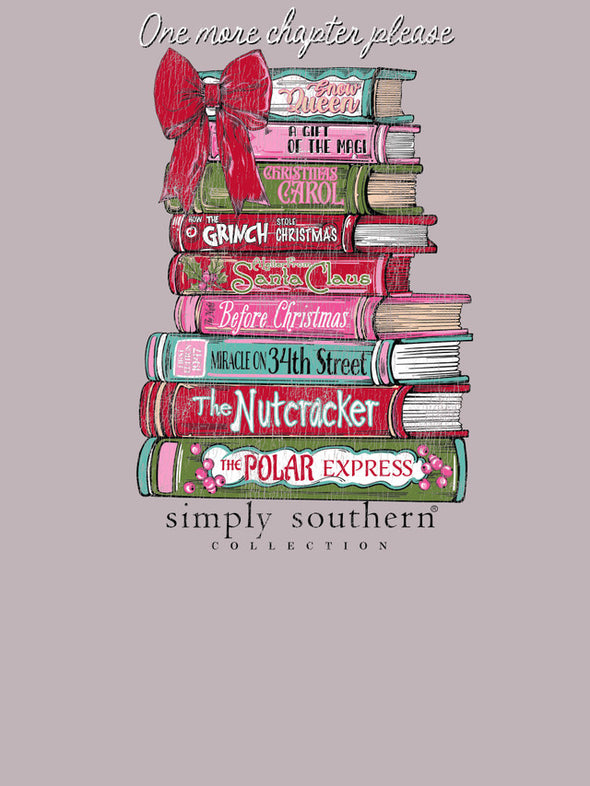 Adult Christmas Themed Books Unisex Long Sleeve (S-XXL)