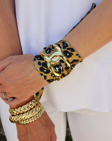 Sedgefield Brown Scarf Bracelet