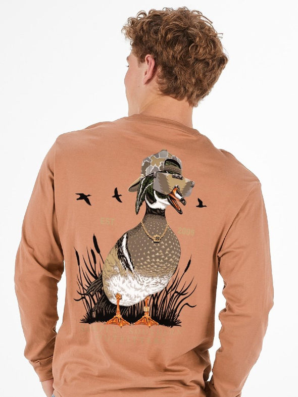 Men's Long Sleeve Cool Duck Shirt (M-XXL)
