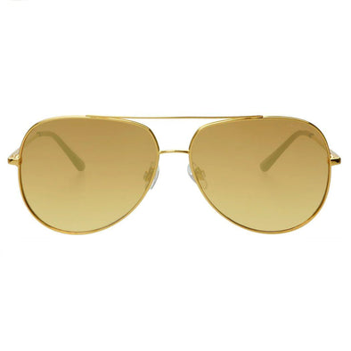 Max Gold Mirror Sunglasses