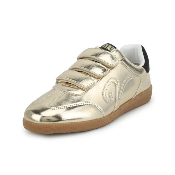 Vintage Havana Pace 1 Script V Gold Foil Sneaker