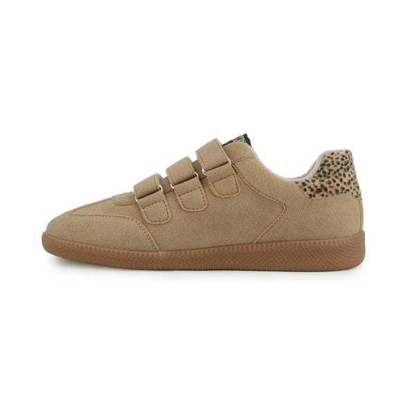 Vintage Havana Pace 3 Script V Suede Camel Sneaker