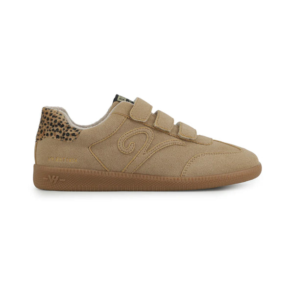 Vintage Havana Pace 3 Script V Suede Camel Sneaker