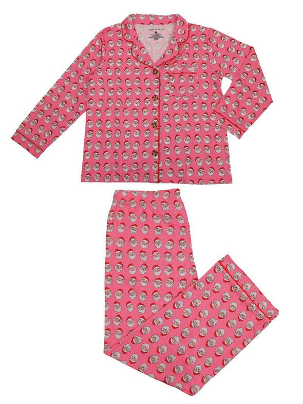 Adult Santa Pink Pajama Set (S-XXL)