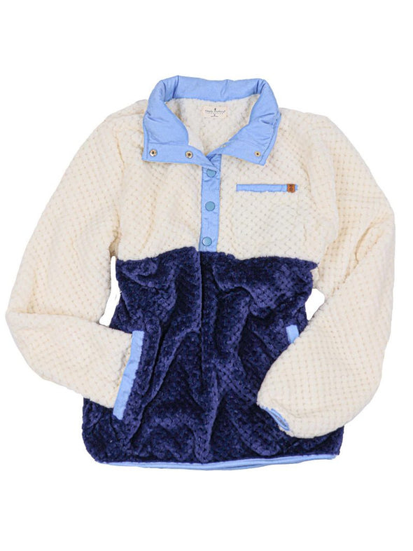 Cozy Pullover In Navy Or Grey