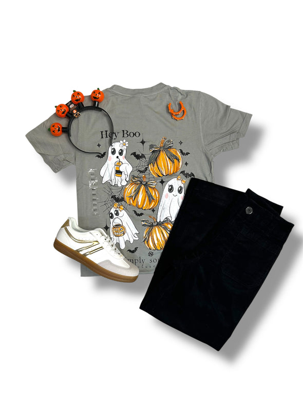 Wide Leg Corduroy Pants in Red or Black (XS-XXL)