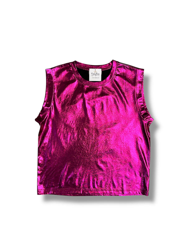 Glitter Muscle Tee in 3 Colors