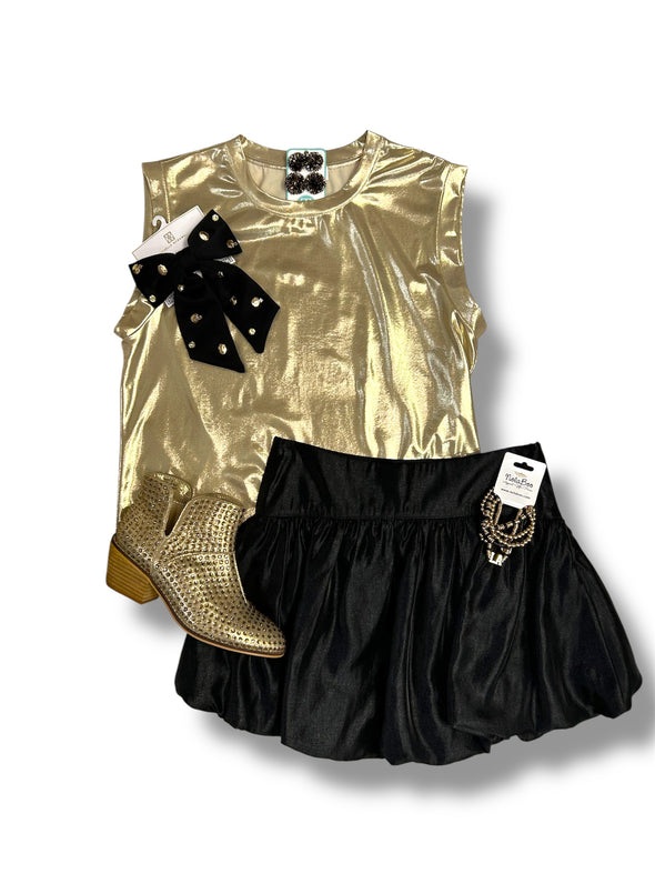 Glitter Muscle Tee in 3 Colors