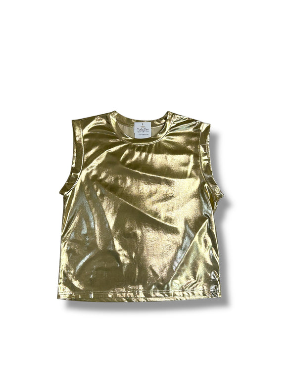 Glitter Muscle Tee in 3 Colors