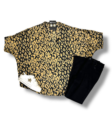 Into The Wild Sadie Oversized V Neck Top (XS-L)