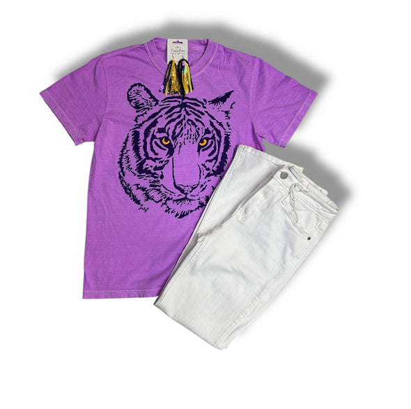 Big Mike Unisex Violet Tee (S-XXL)