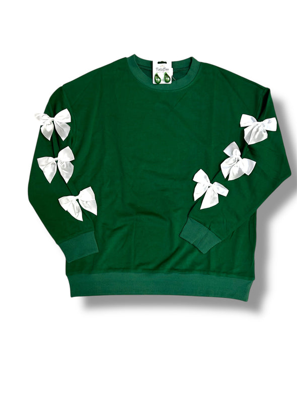 Tied With Cheer Pullover (S-XL)