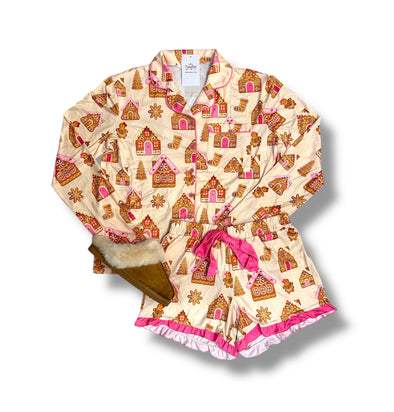Gingerbread Wonderland Pajama Set