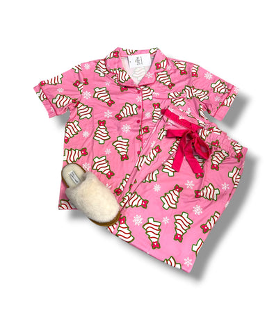 Christmas Treat Ruffle Pajamas (S-3XL)