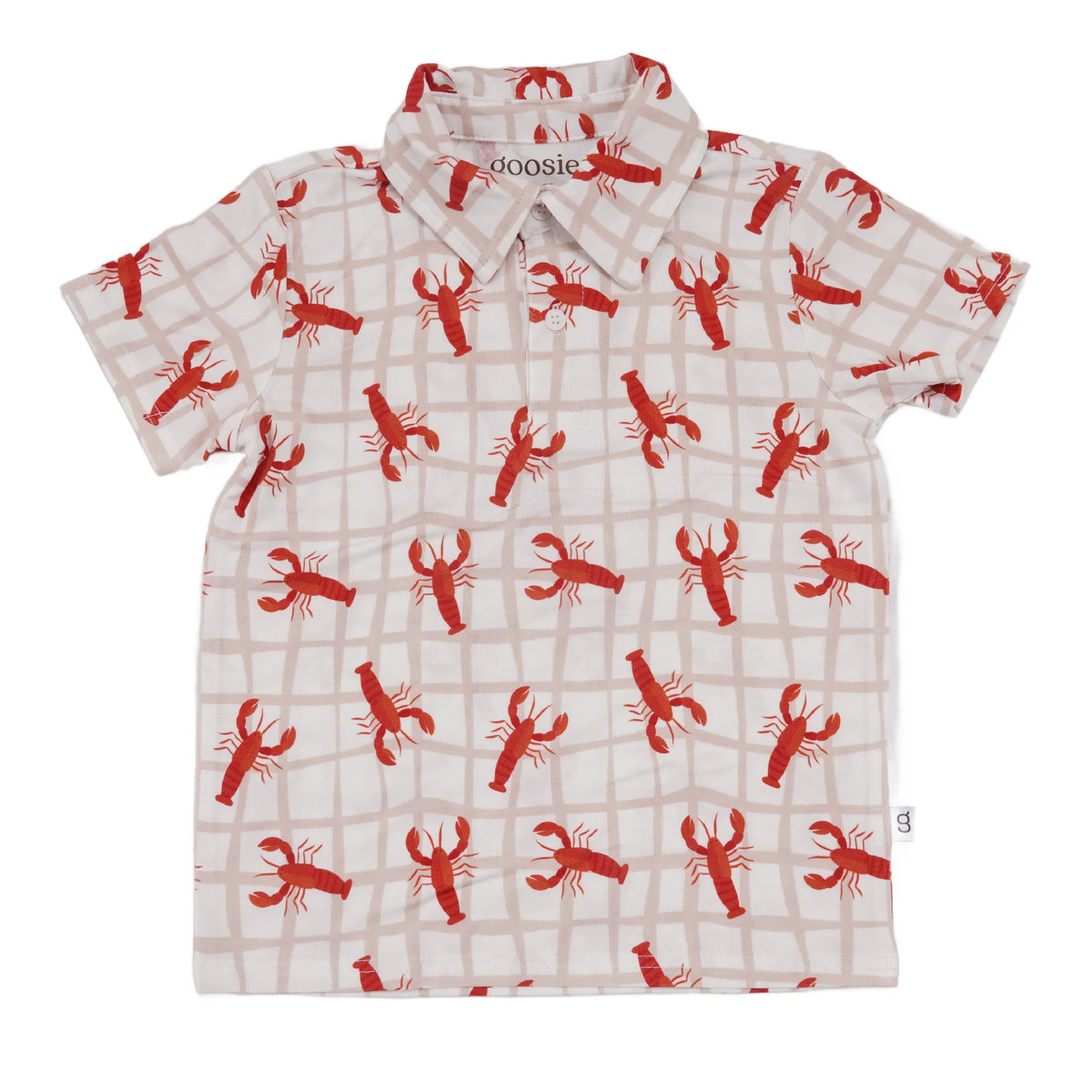 Toddler Short Sleeve Polo Crawfish Shirt – NOLA BOO