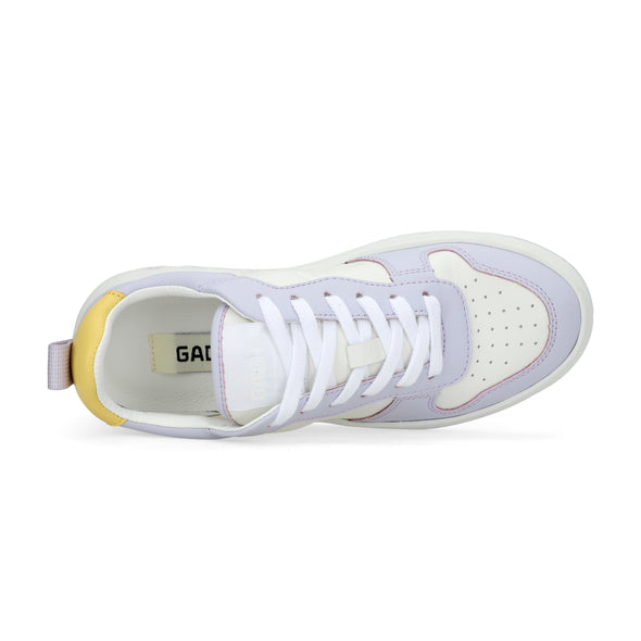 Gadol Sneaker in Lavender and Yellow