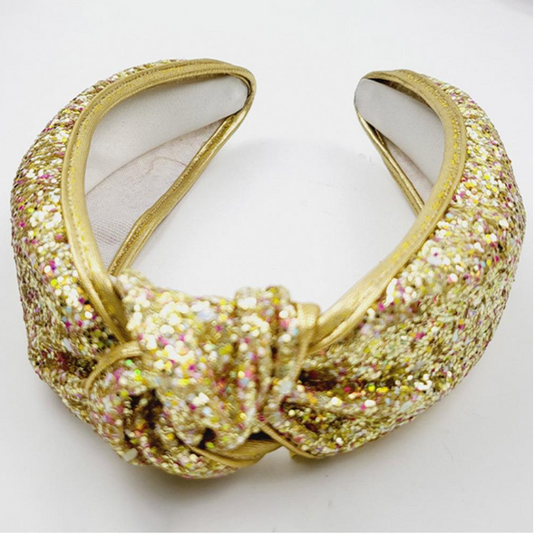 Glitter Knot Headband