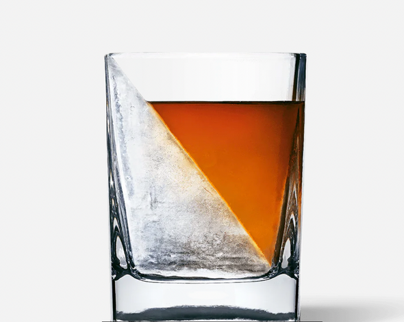 Ice Wedge Whiskey Glass