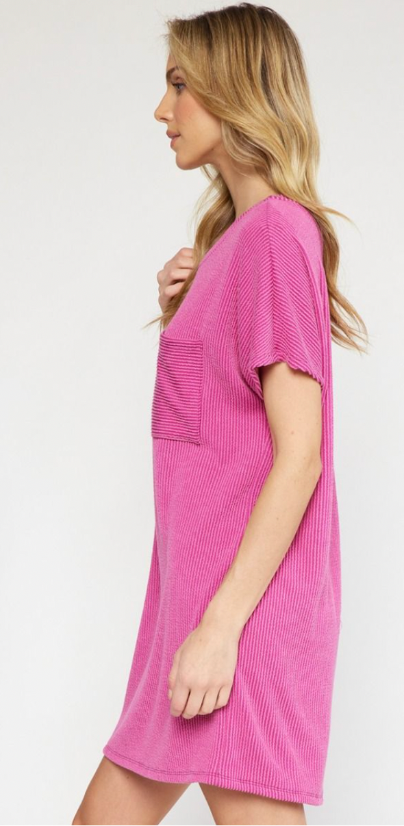 By the Beach Ribbed Dress