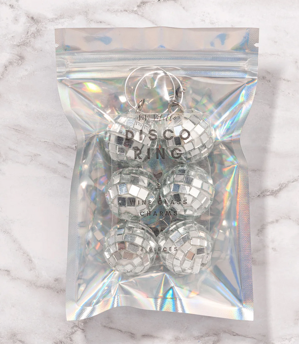 Disco Ball Traditional Cheers Charms
