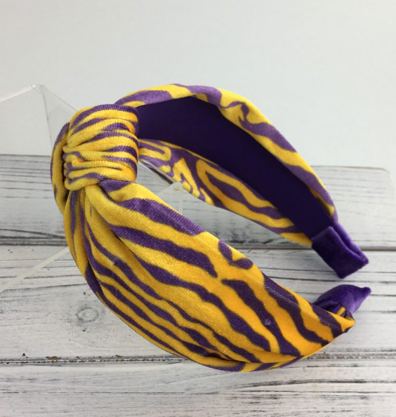 Tiger Stripe Knot Headband