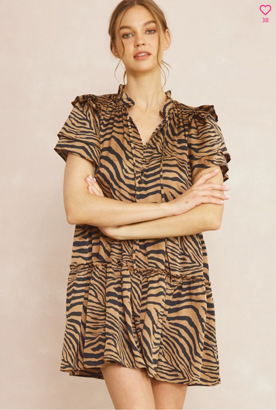 On the Prowl Tiger Dress