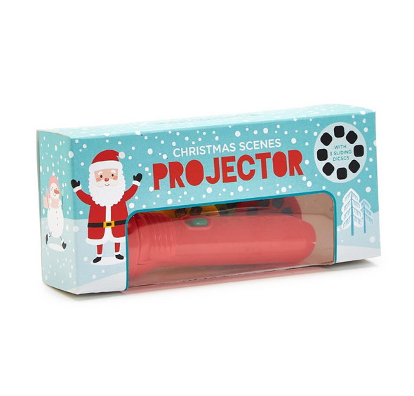 Holiday Magic Projector with 3 Sliding Discs in Gift Box