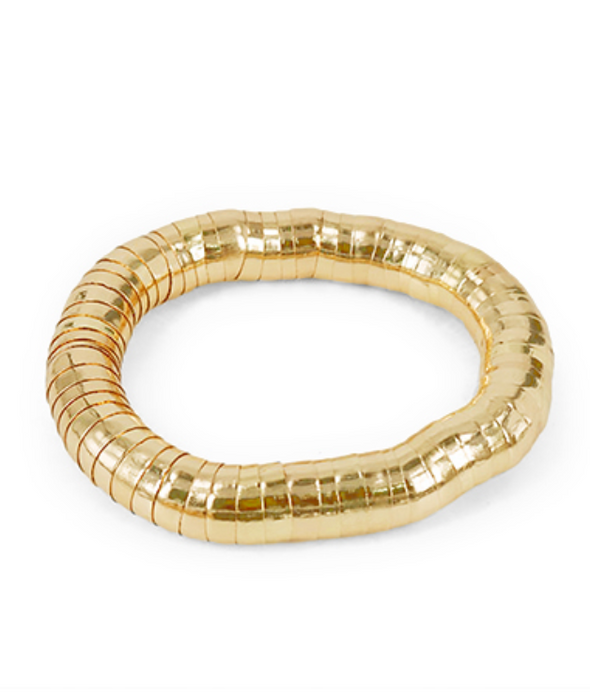 Gold Stretch Slinky Bracelet