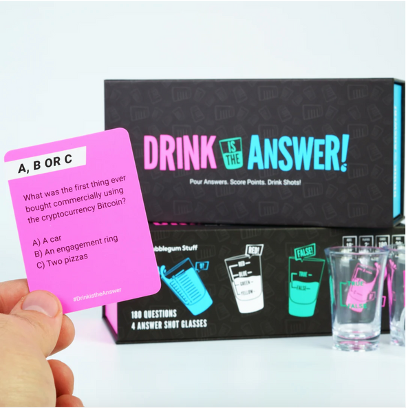 Drink Is The Answer Card Game